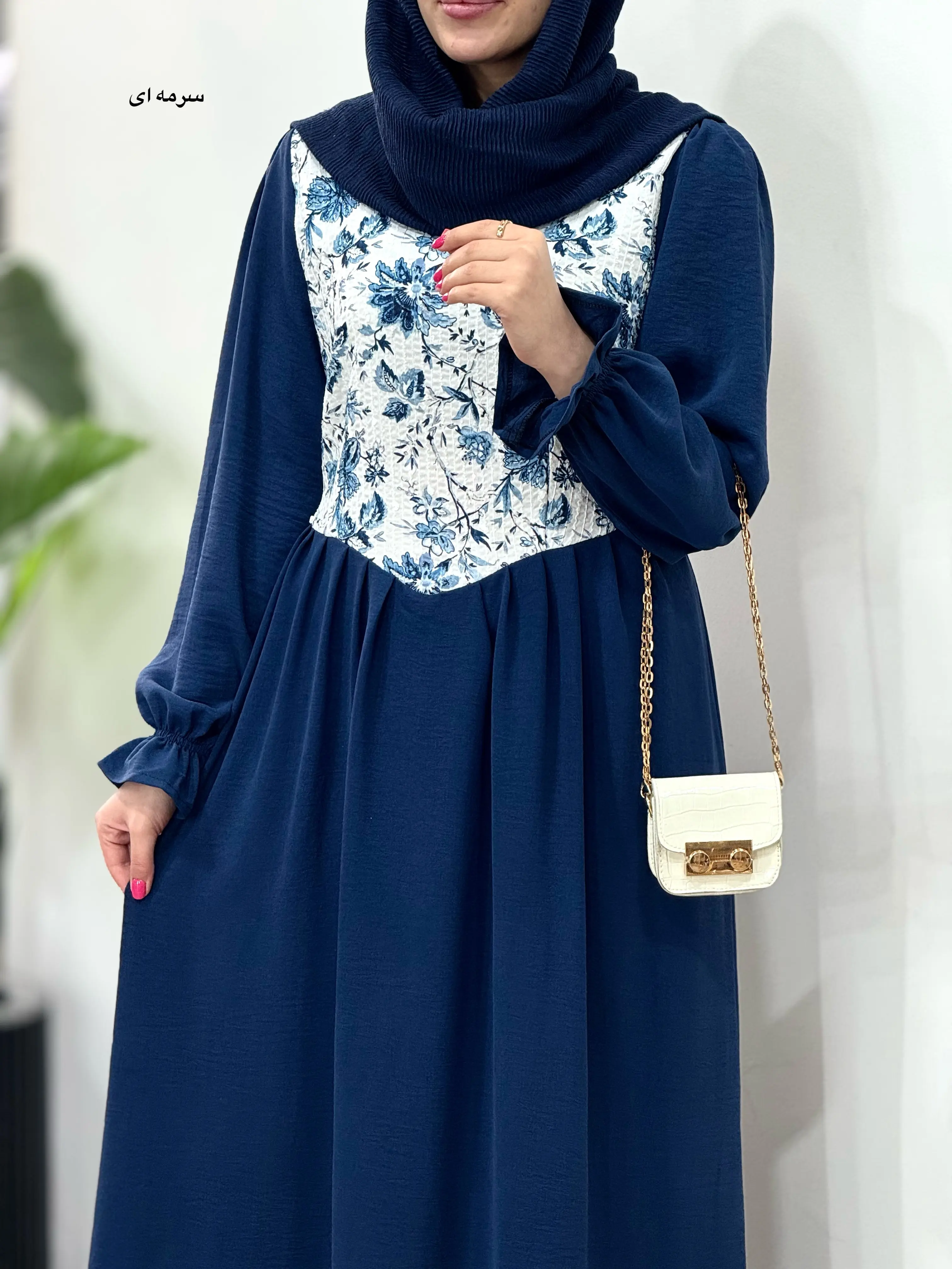 پیراهن مانتویی سوزندوزی شکوفه 1
